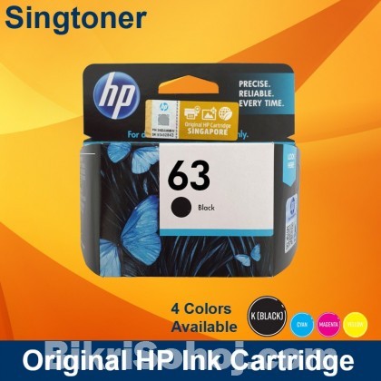 HP 63 Original Ink Black Cartridge